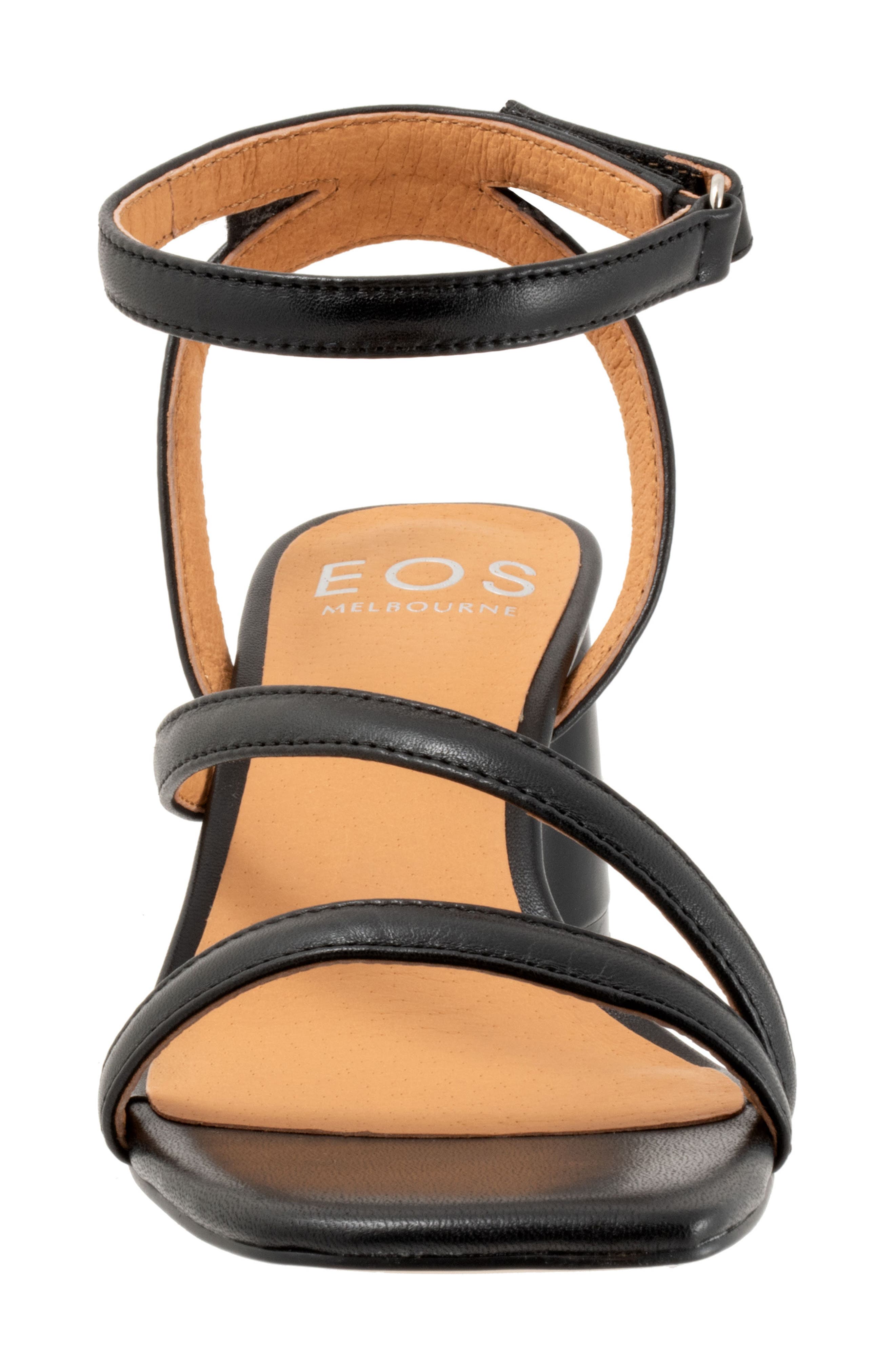 EOS FOOTWEAR Petricia Ankle Strap Sandal, Alternate, color, Black
