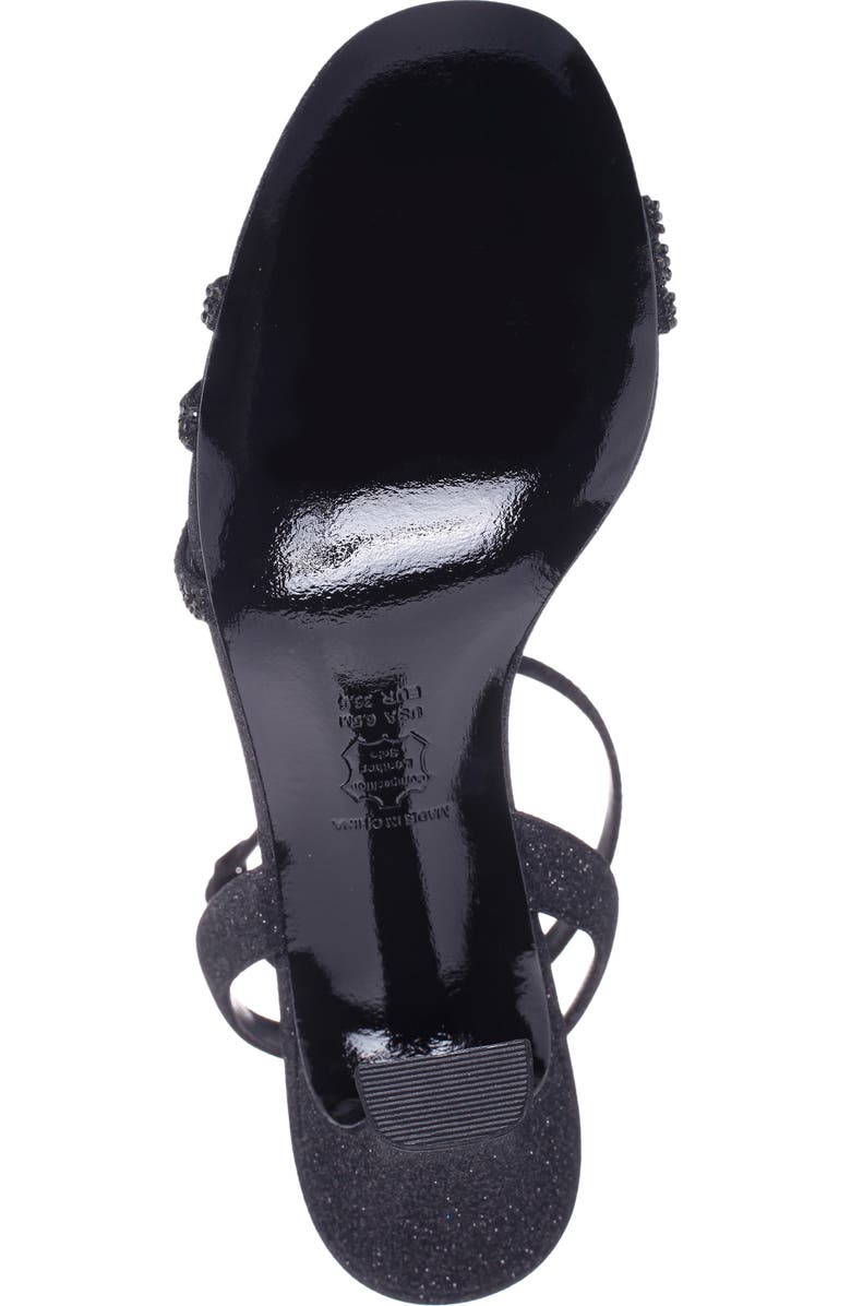 Nina Alfreda Ankle Strap Sandal, Alternate, color, Black