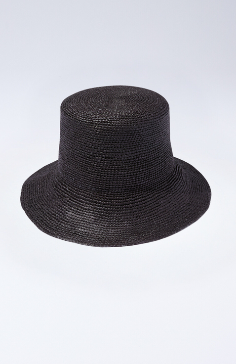 Straw Bucket Hat