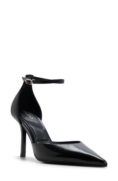 Jossephine Ankle Strap Pointed Toe Pump