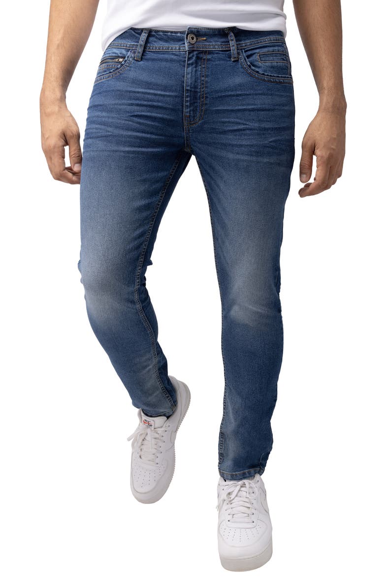 Skinny Jeans, Alternate, color, MEDIUM BLUE