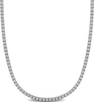 Julianna B. 7 4/5ct. t.w. Lab-Grown Diamond Tennis Necklace 14k