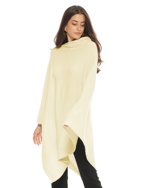 Pure Cashmere Long Poncho
