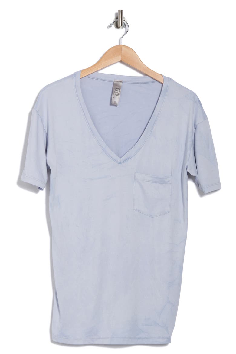 V-Neck Pocket T-Shirt, Alternate, color, DEJA VU BLUE