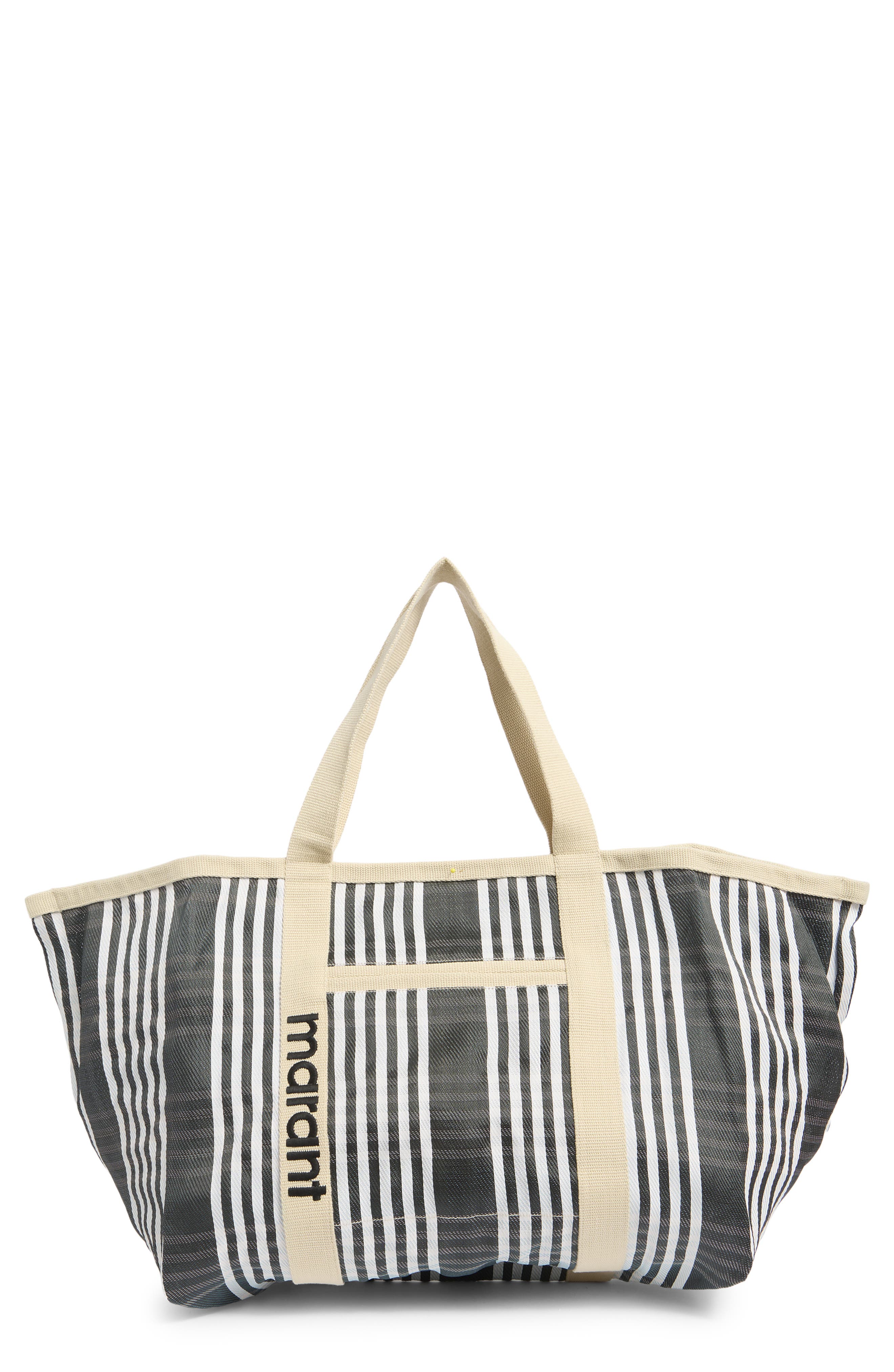 Isabel Marant Warden Marant Canvas Tote, Main, color, 