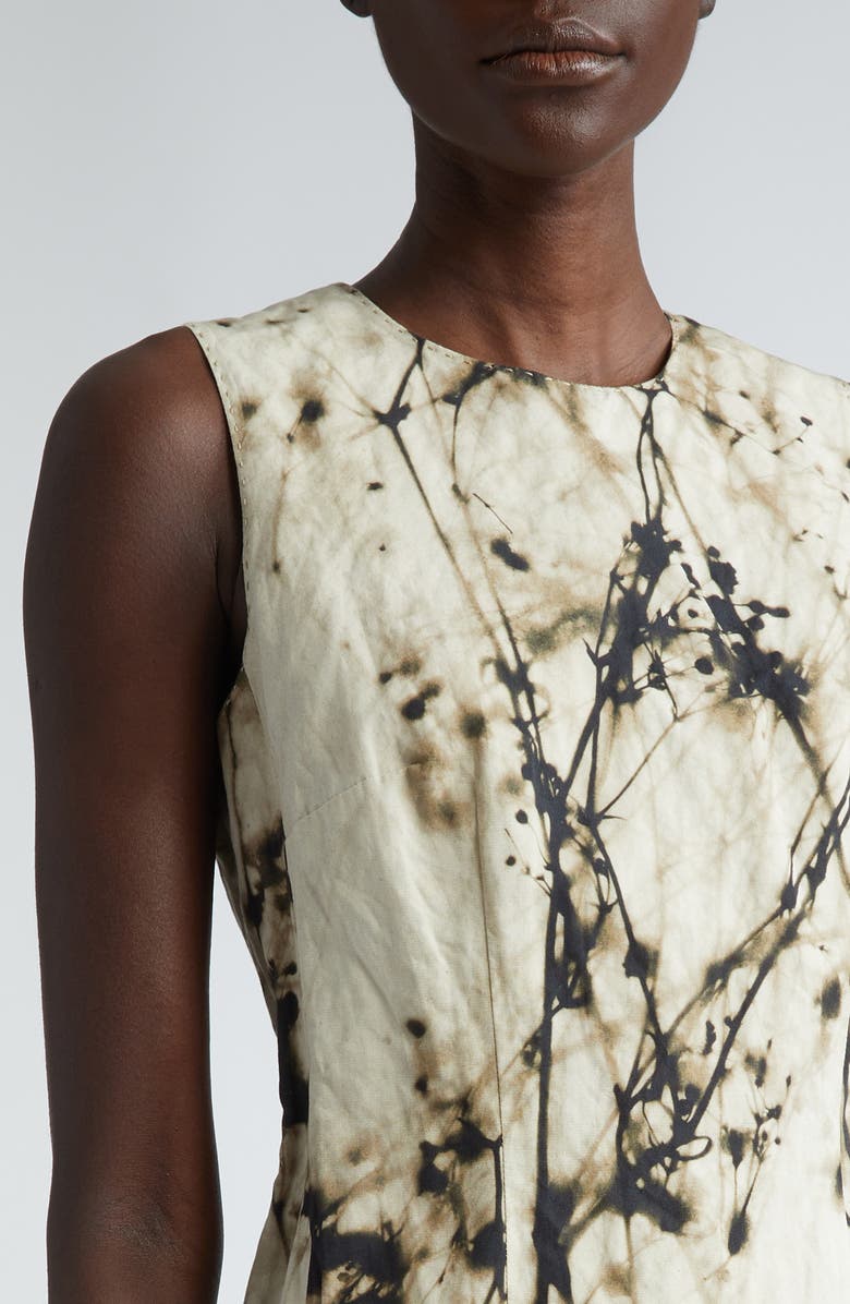 Lafayette 148 New York Harpson Floral Sleeveless Sheath Dress, Alternate, color, 