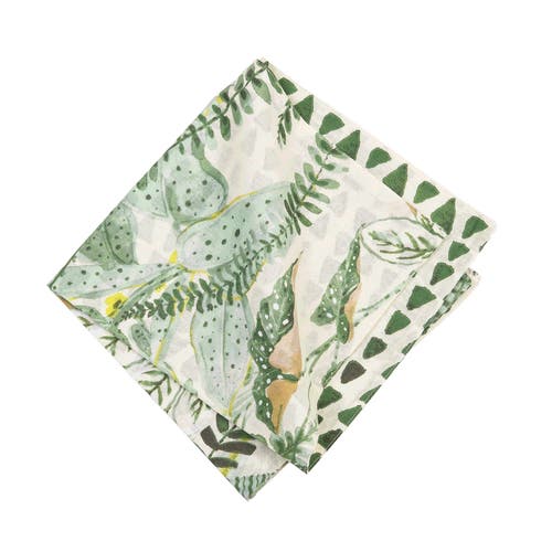 C & F Home C&f Home Parson Napkin Set Of 6 In Green