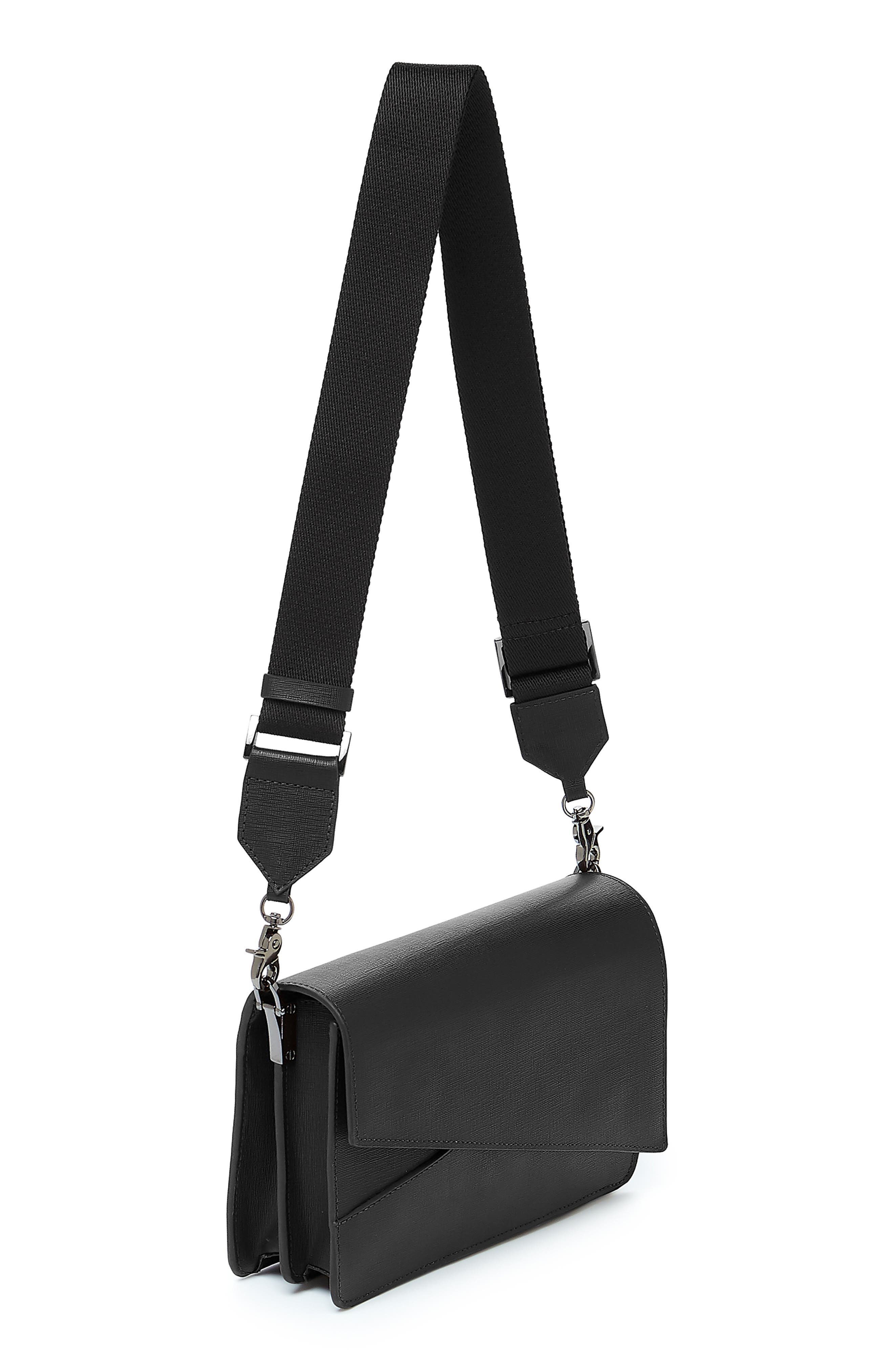 Botkier Crosstown Leather Crossbody Bag, Alternate, color, 