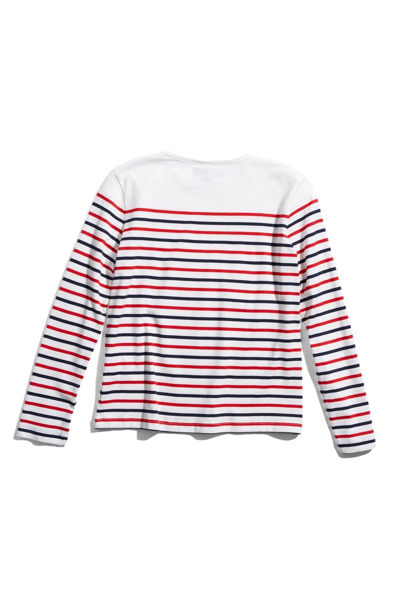 Solid & Striped 'Island' Long Sleeve Knit Top, Alternate, color, 