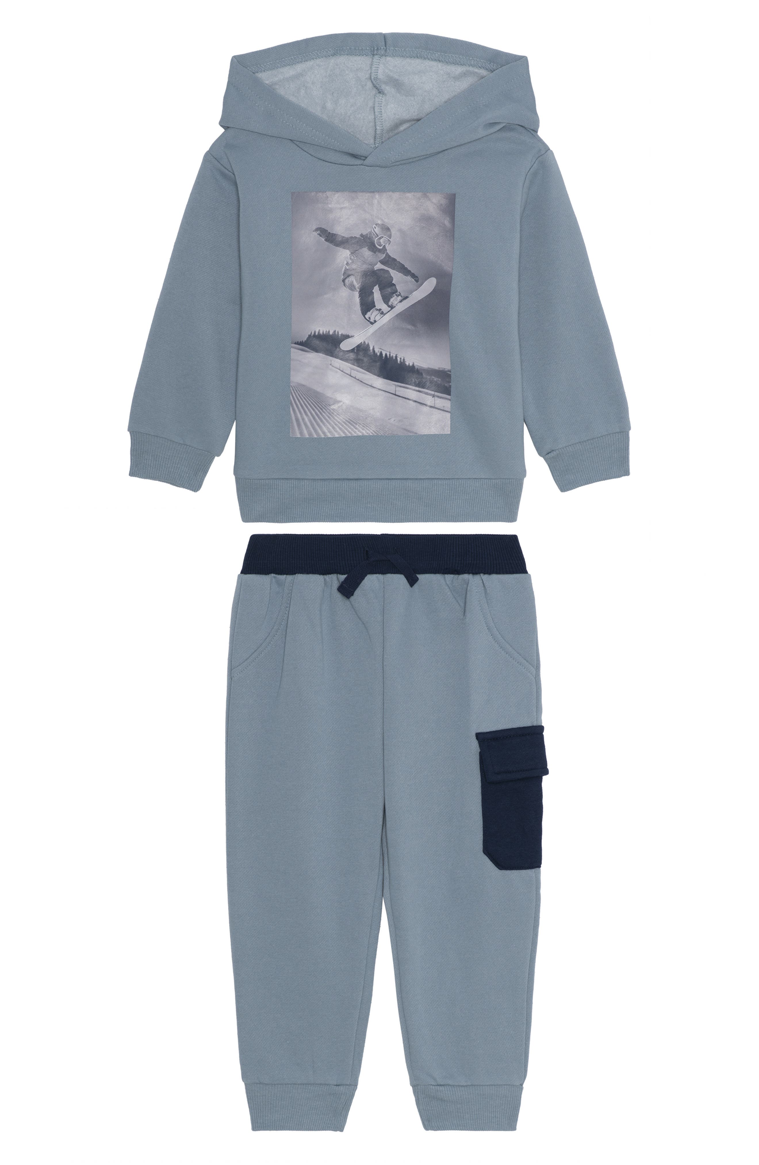 Petit Lem Kids' Graphic Sweatshirt & Joggers Set