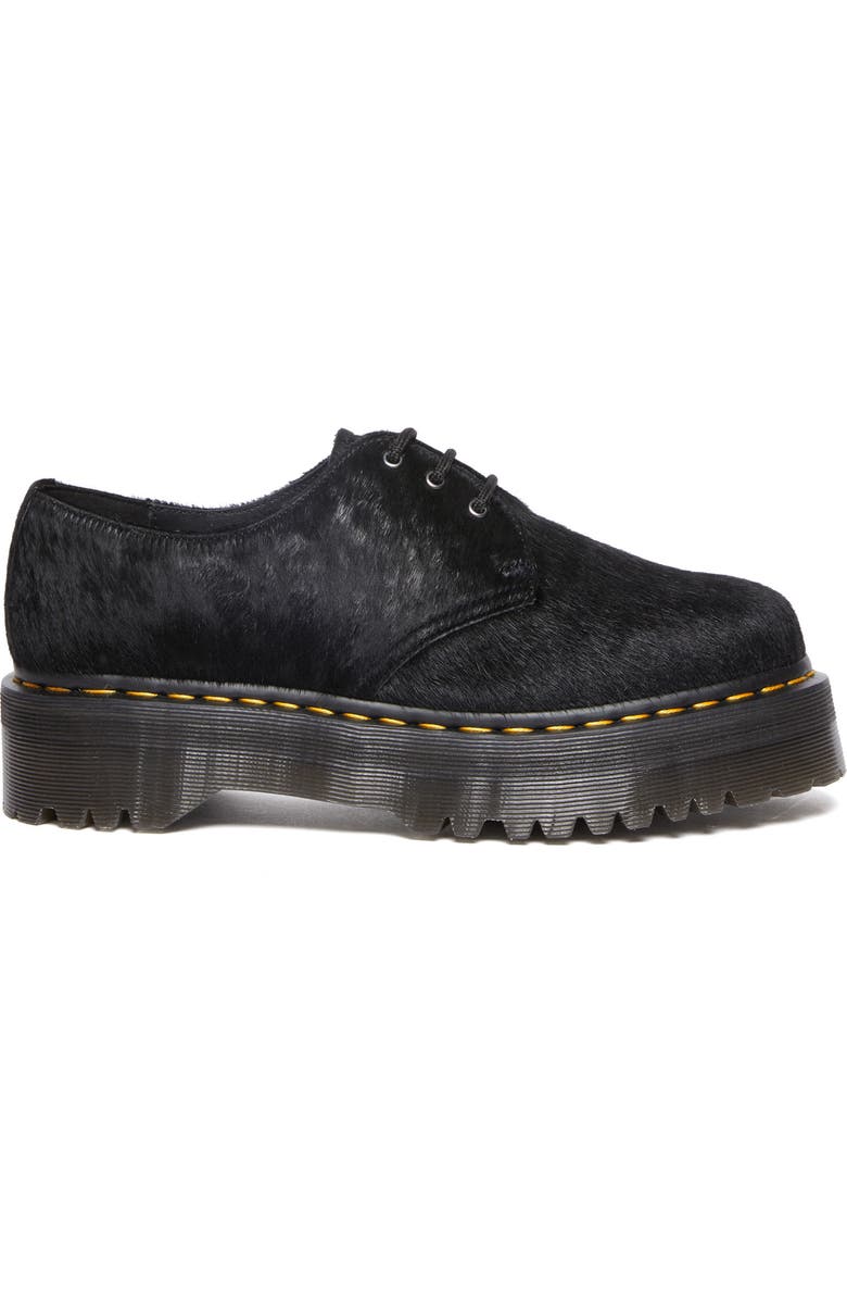 Dr. Martens 1461 Quad Genuine Calf Hair Derby, Alternate, color,