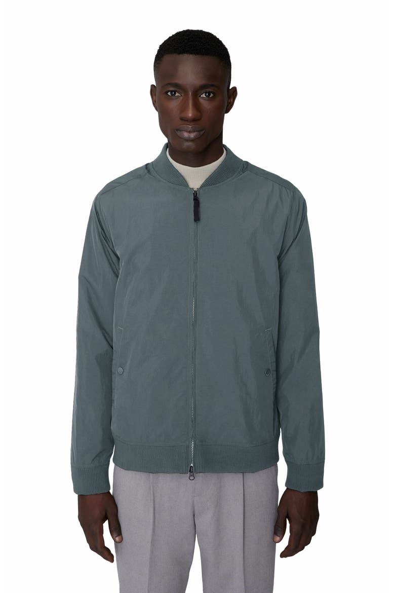 DANIEL | Bomber Jacket, Main, color, Blue Grey