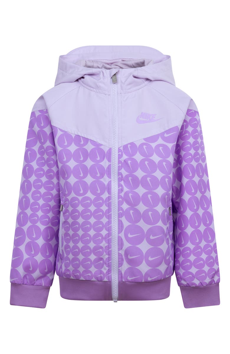 Nike Kids' Printed Windrunner Jacket, Main, color, Doll