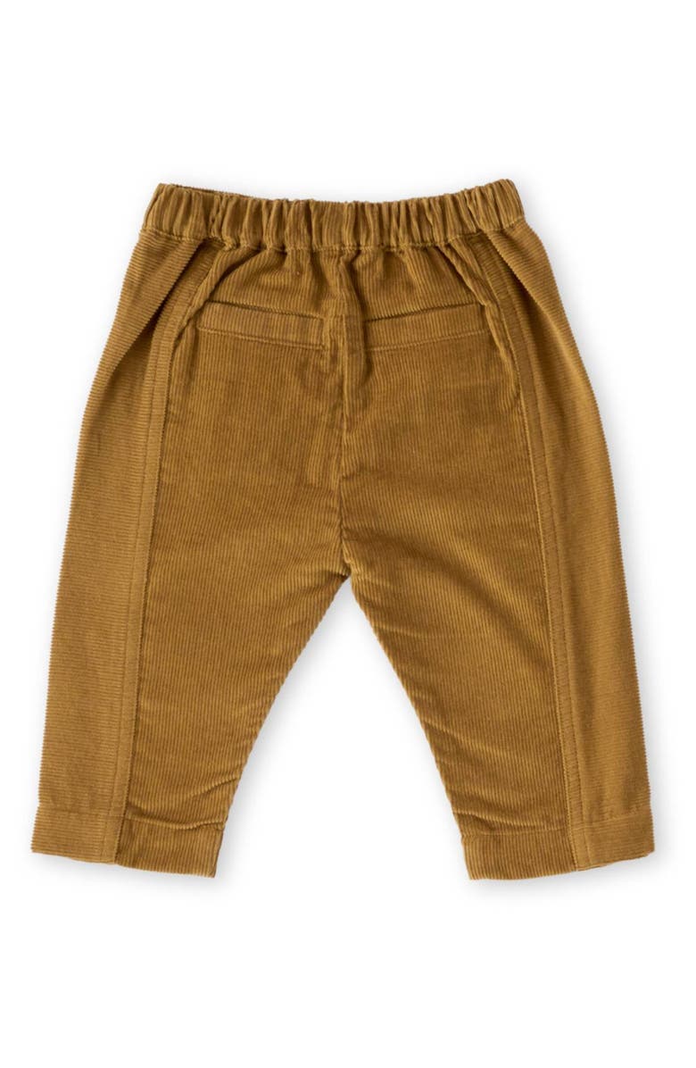 Pehr Organic Cotton Corduroy Pants, Alternate, color, Yellow