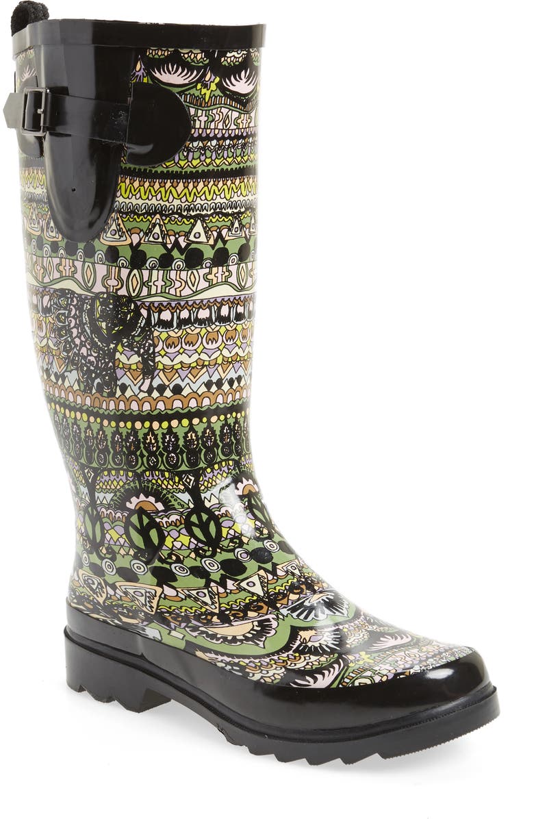 Sakroots Rhythm Waterproof Rain Boot, Main, color,