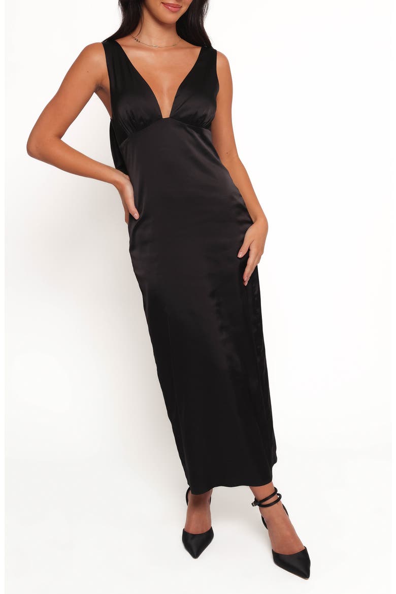 Lenora Maxi Dress, Main, color, BLACK