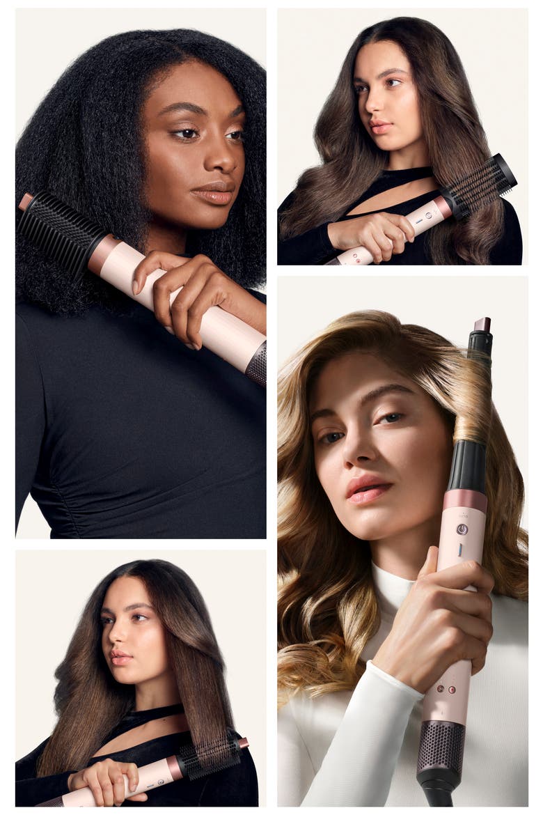 Airwrap Multi-Styler for Curly and Coily Hair, Alternate, color, CERAMIC PINK