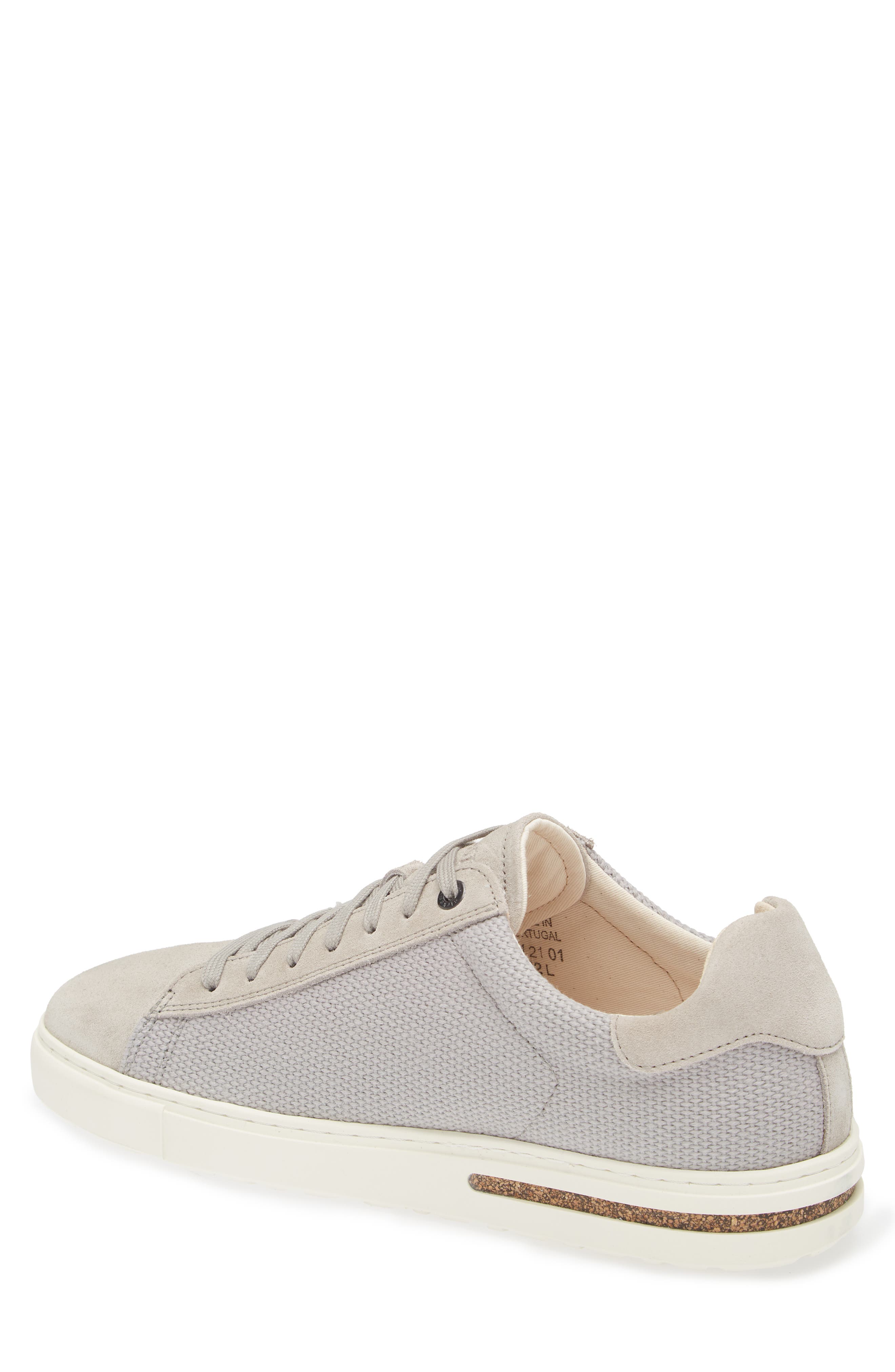 Birkenstock Bend Low Top Sneaker, Alternate, color, Whale Gray Canvas