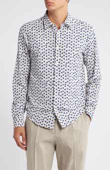 BOSS Roan Stretch Button-Up Shirt