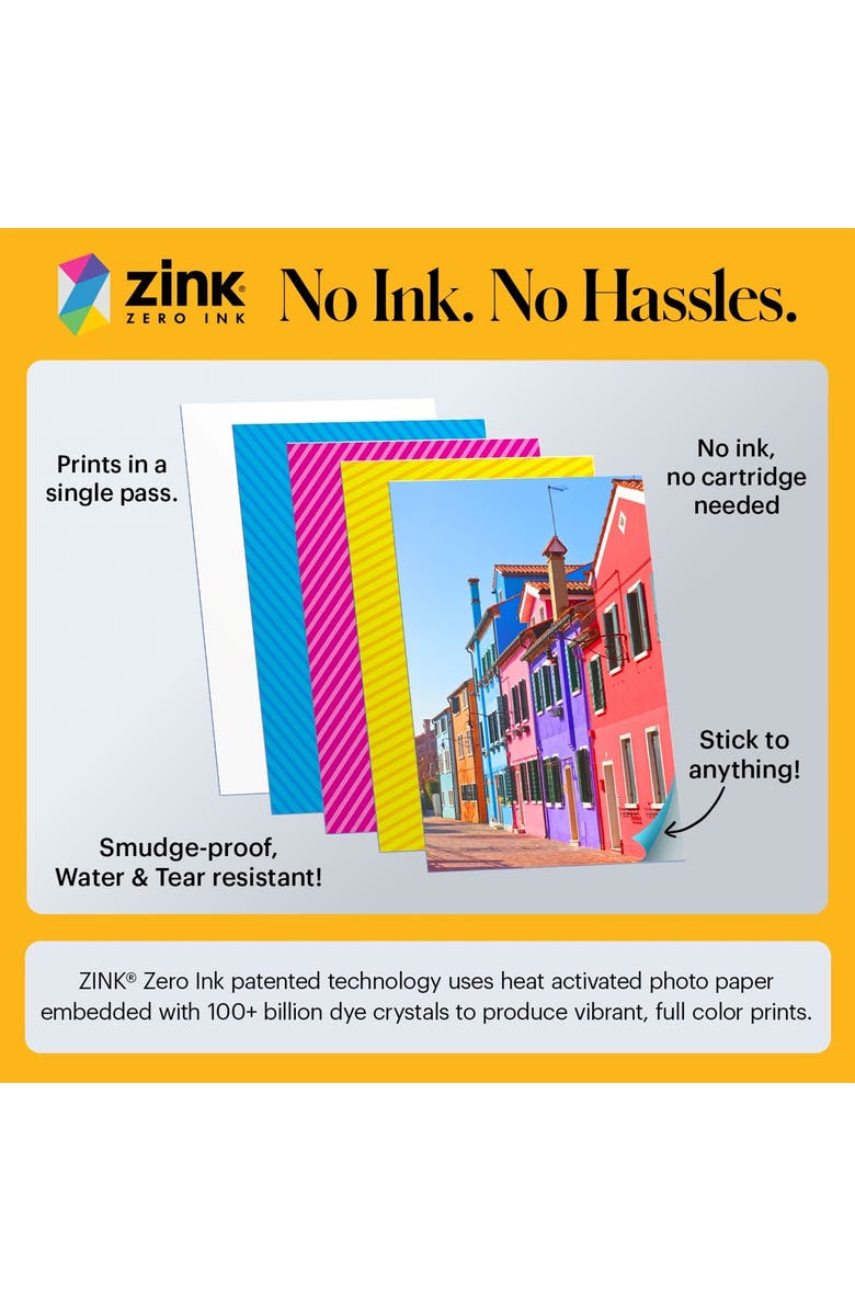 Kodak Printomatic Instant Print Camera - Portable Camera Prints on Zink 2x3 Photo Paper, Alternate, color, Green