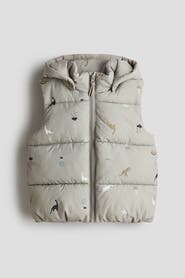 H&M Hooded Puffer Gilet