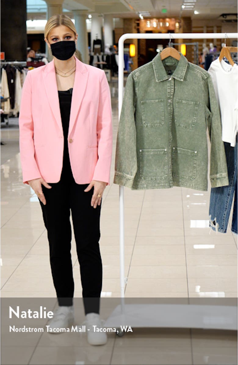 Garment Dye Acid Wash Twill Shirt Jacket, sales video thumbnail