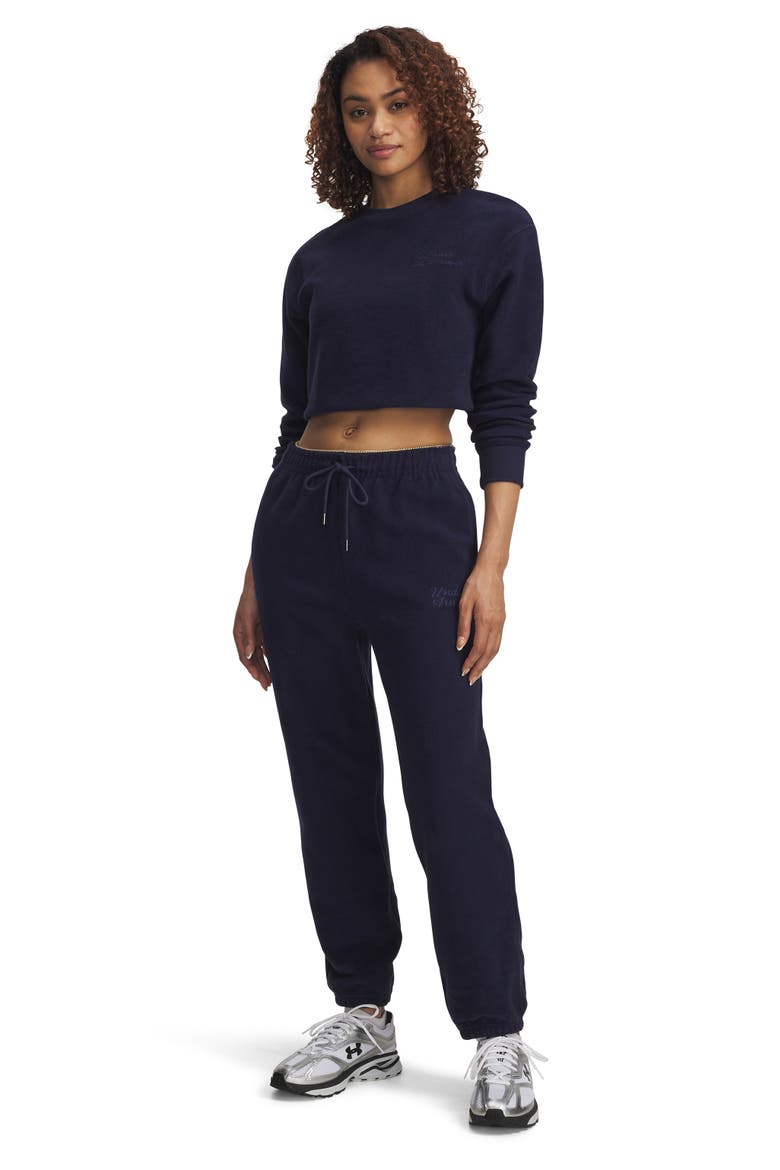 Icon Terry Varsity Joggers, Alternate, color, MIDNIGHT NAVY/ NAVY
