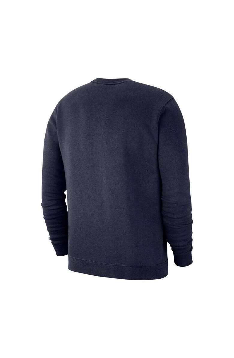 Nike Men's Nike Navy Villanova Wildcats Arch Club Fleece Pullover Sweatshirt, Alternate, color, 