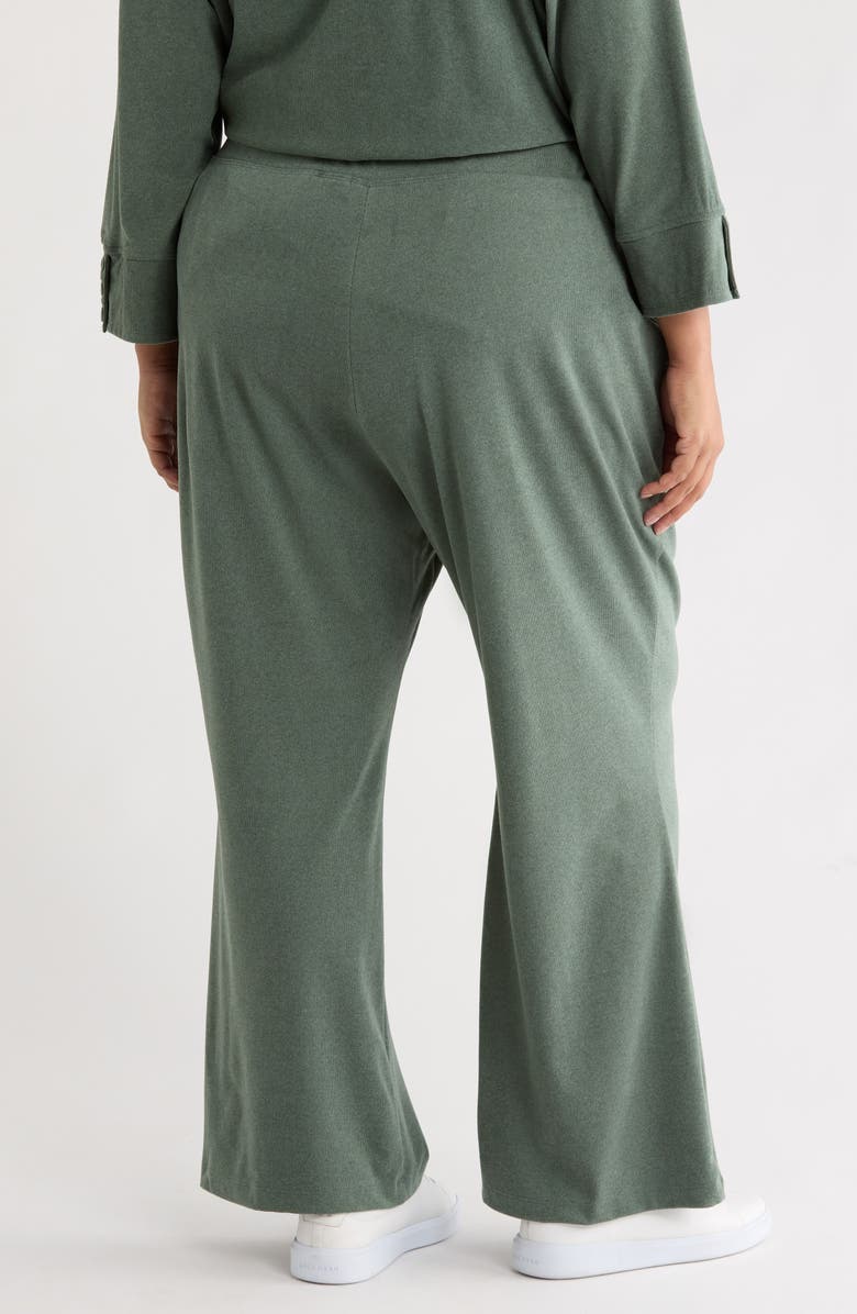 RUBY RD Heathered Pants, Alternate, color, Loden Heather