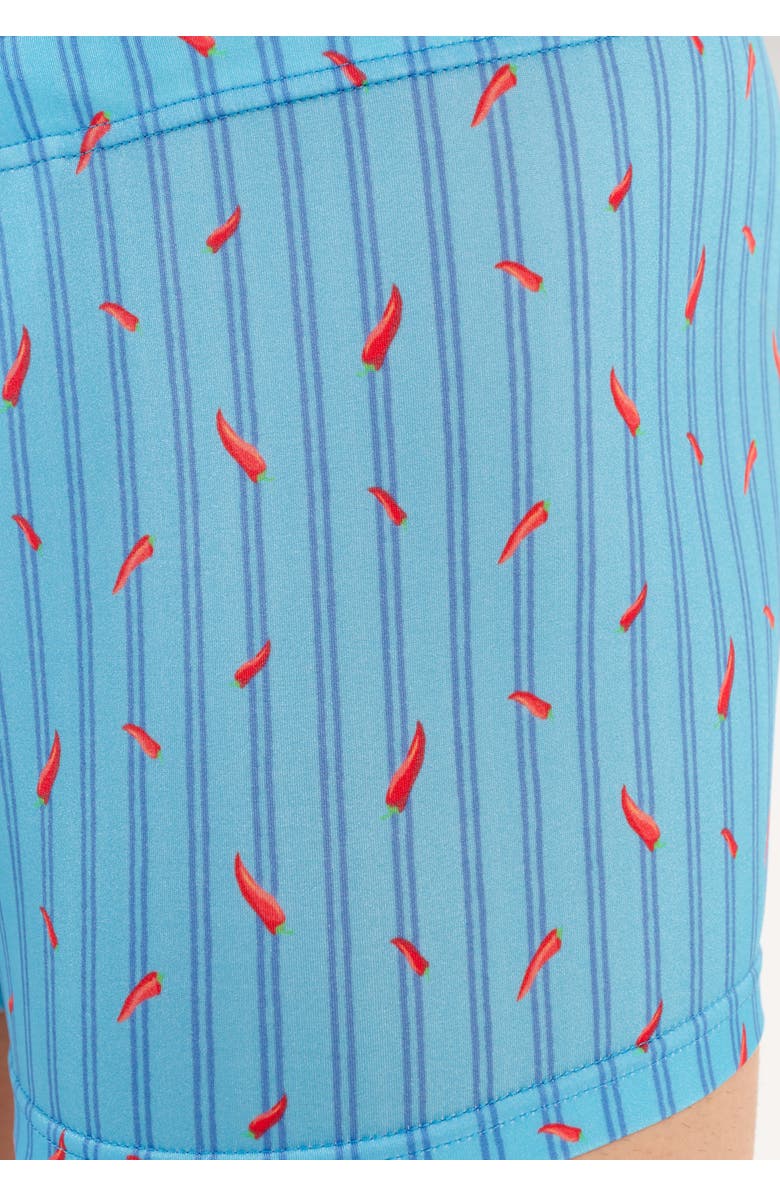 HOM Espelette Swim Shorts, Alternate, color, Turquoise Print