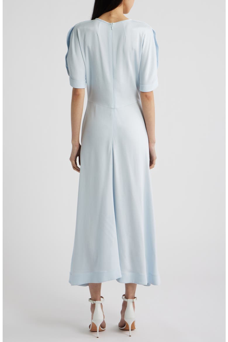 Denaz High Low Midi Dress, Alternate, color, PALE LAGOON