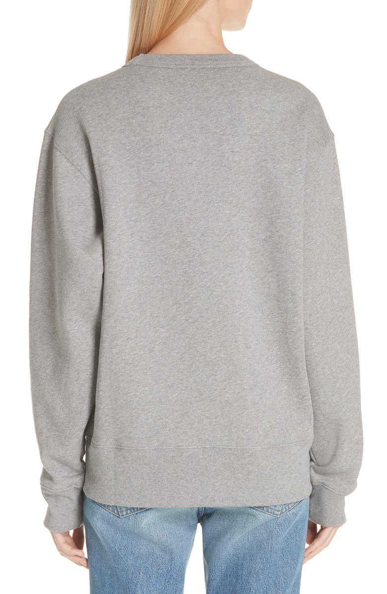 Acne Studios Fairview Sweatshirt, Alternate, color, 