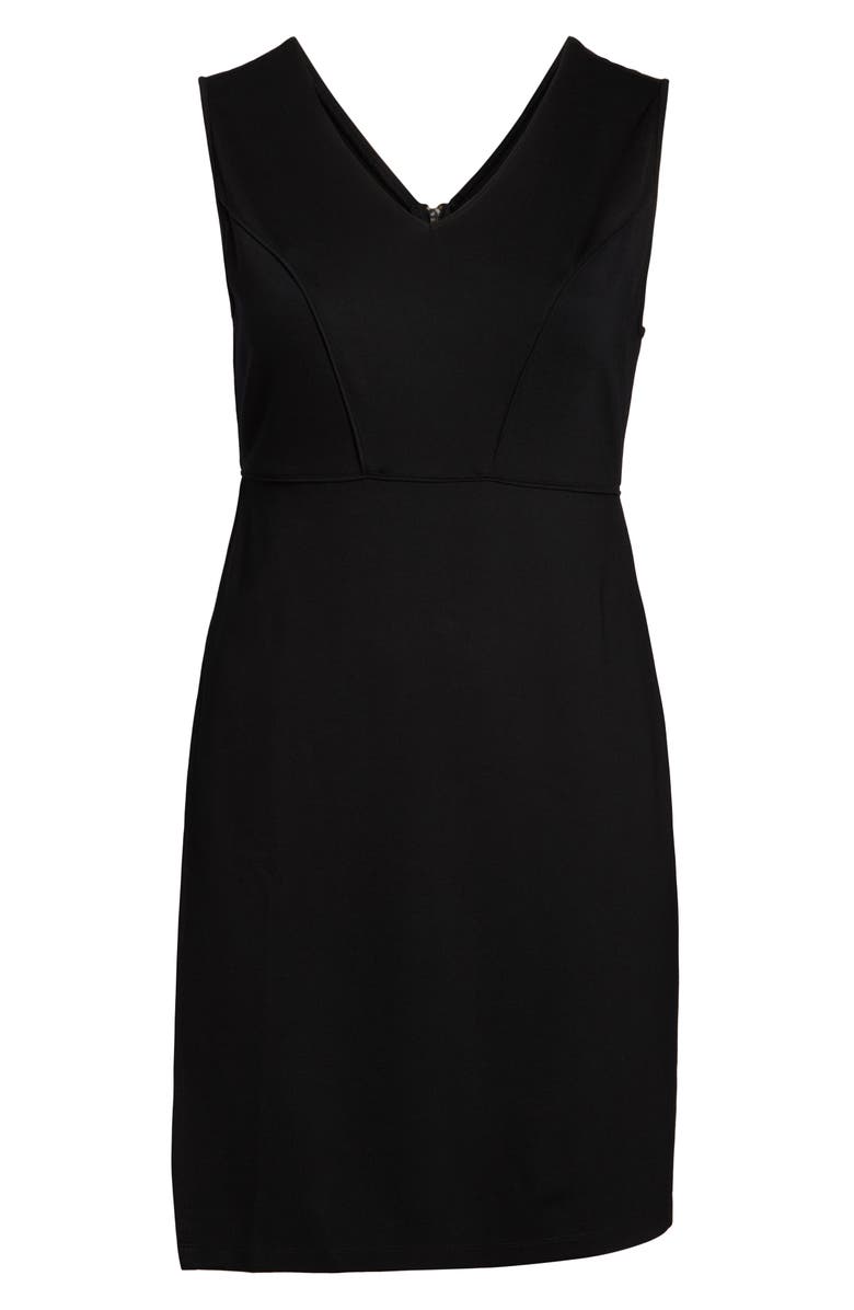 Lemon Tart Aliyah Wrap Skirt Body-Con Dress, Alternate, color, 