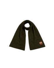 Fable England Green Knitted Scarf