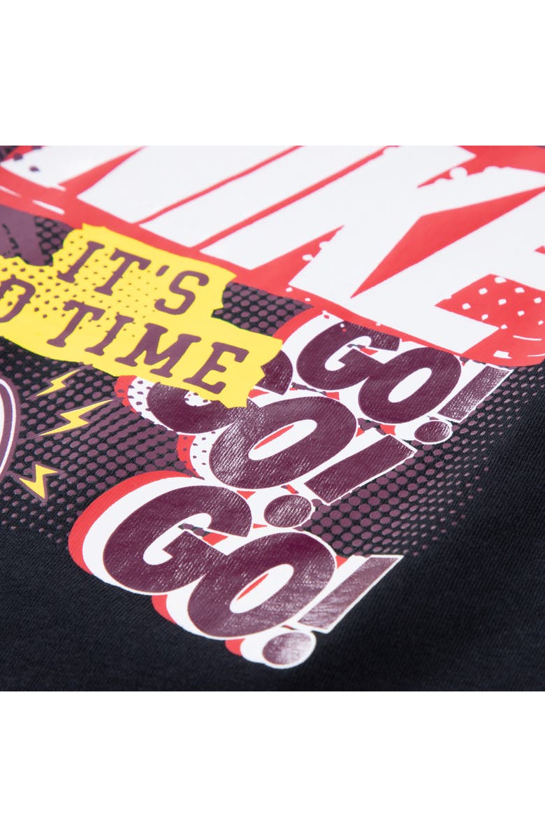 3 Brand Kids' Collage Graphic Tee, Alternate, color, Black
