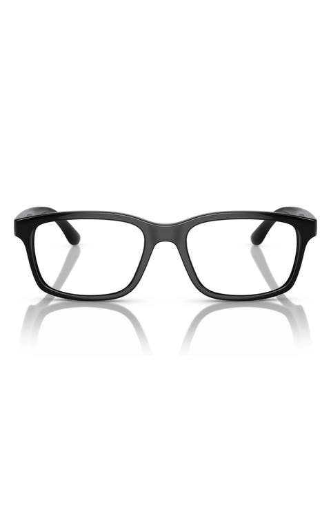 Kids' 46mm Rectangular Optical Glasses