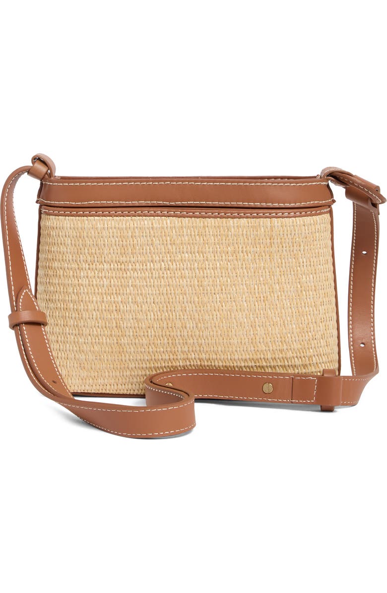 Sam Edelman Marsella Raffia Crossbody Bag, Alternate, color,