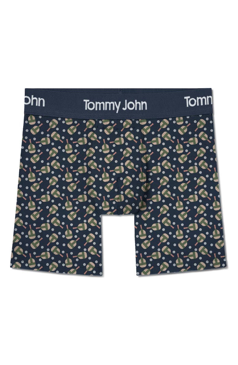 Tommy John Second Skin 6-Inch Boxer Briefs, Alternate, color, Pickleball Dress Blues