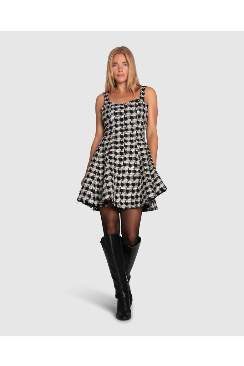 Die For You Mini Dress, Alternate, color, Black/Grey
