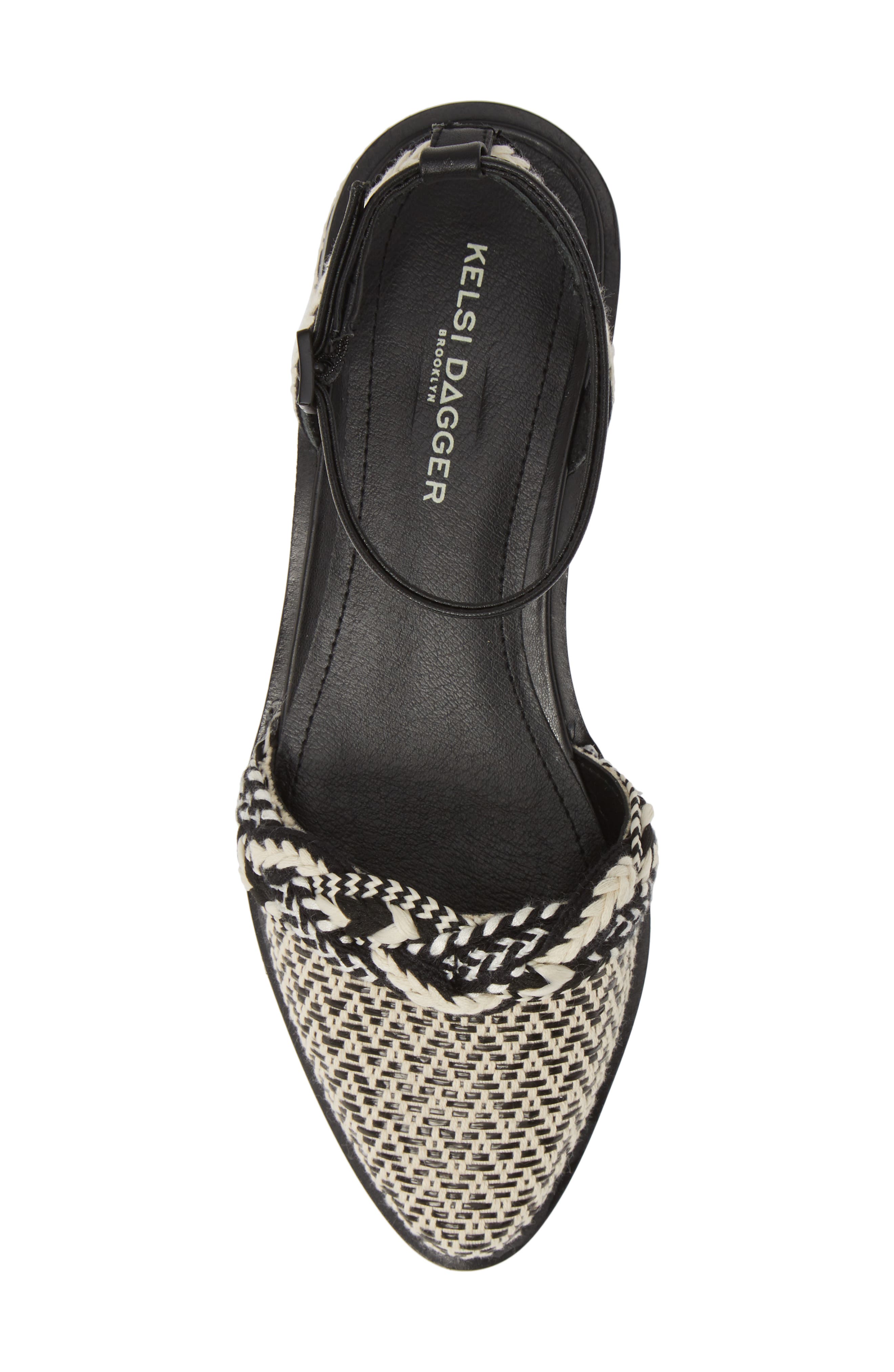 Kelsi Dagger Brooklyn Annalese Ankle Strap Flat, Alternate, color, 