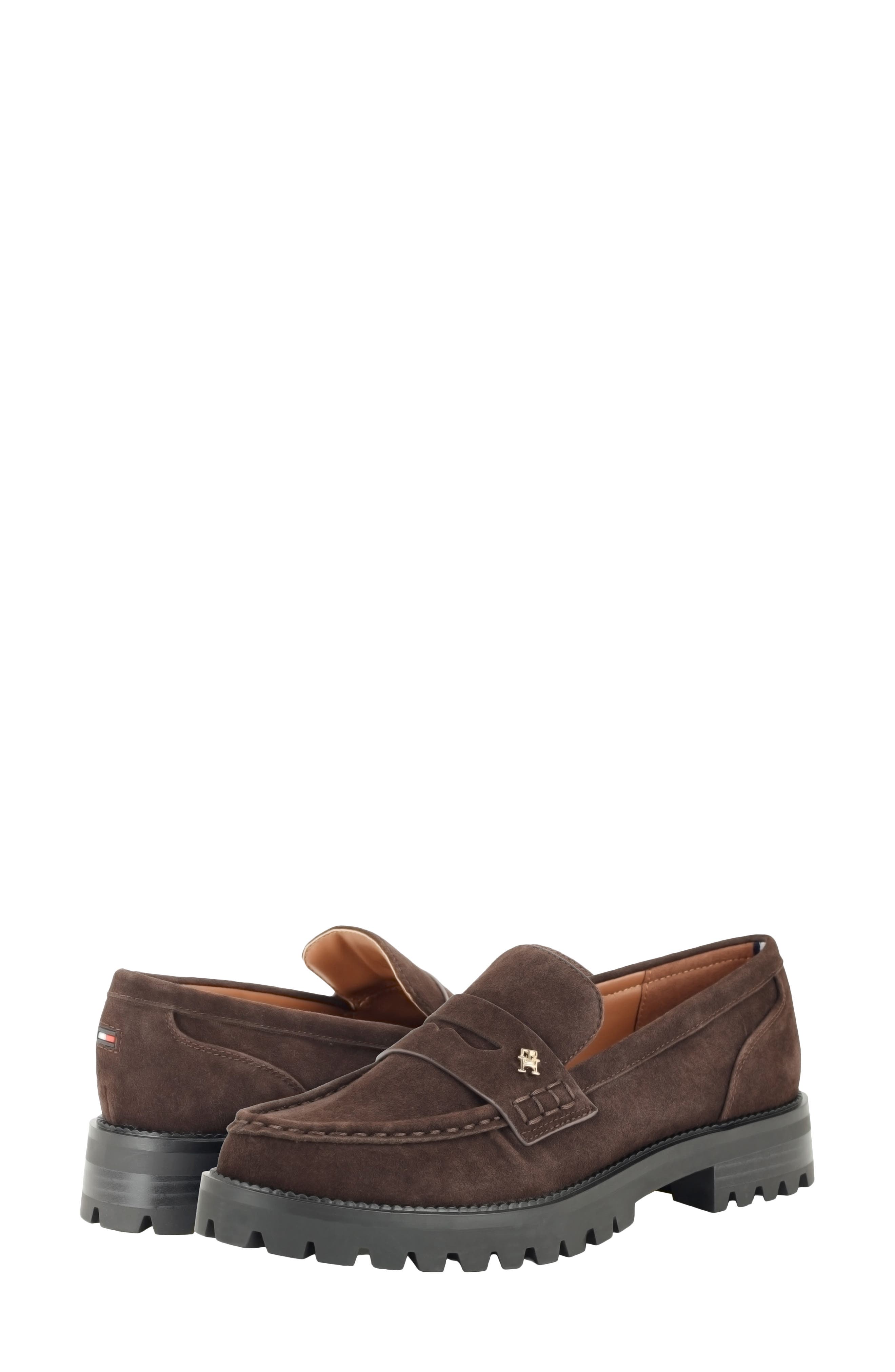 Yesen Faux Leather Loafer, Alternate, color, NEW DARK BROWN