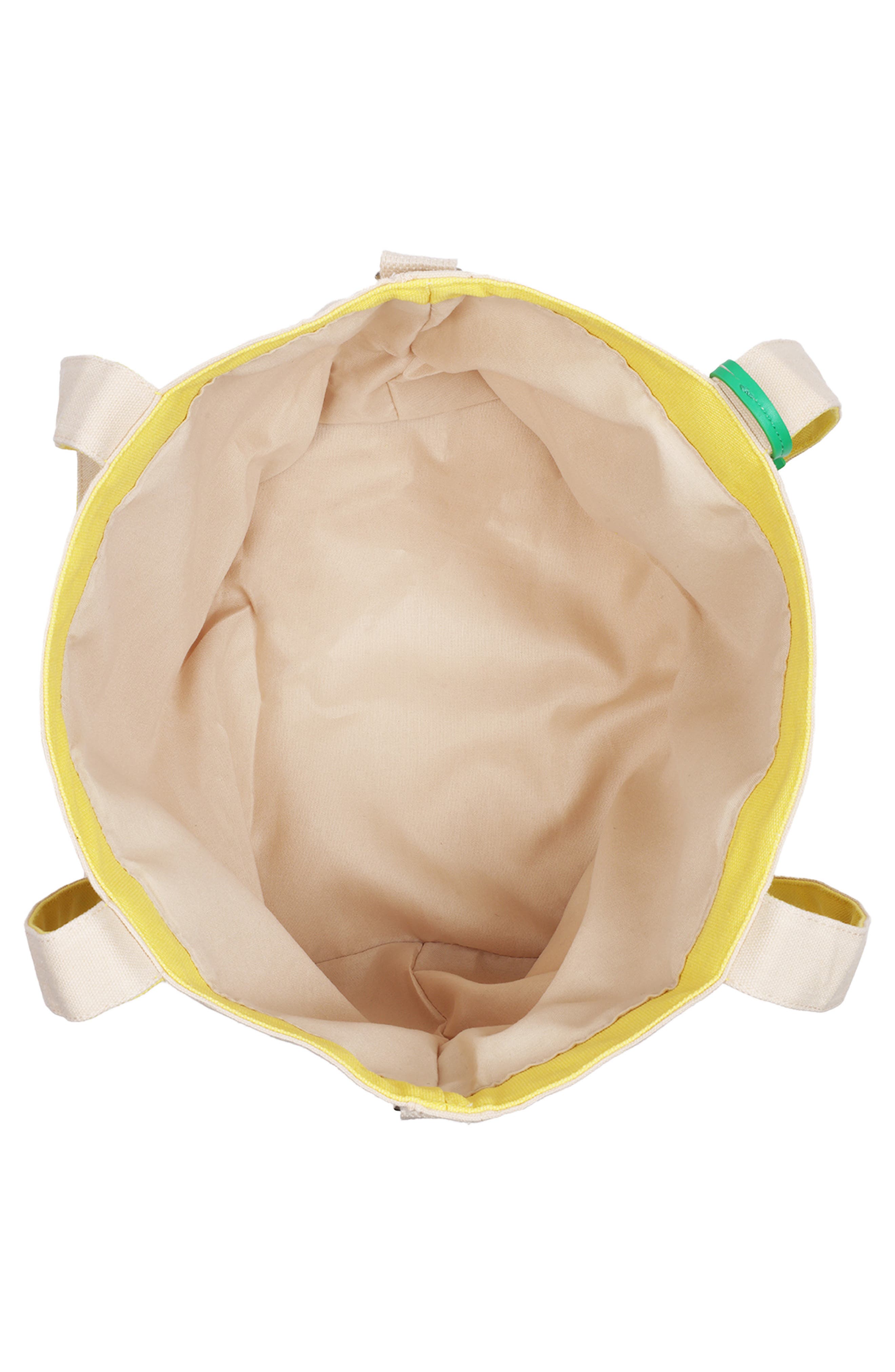 C & C California Citrus Fruit Tote Bag, Alternate, color, Yellow