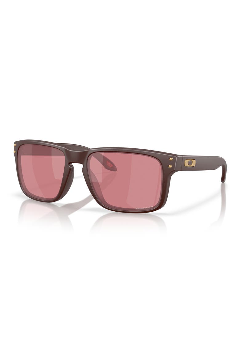 Holbrook 57mm Square Sunglasses, Alternate, color, MATTE GRENACHE