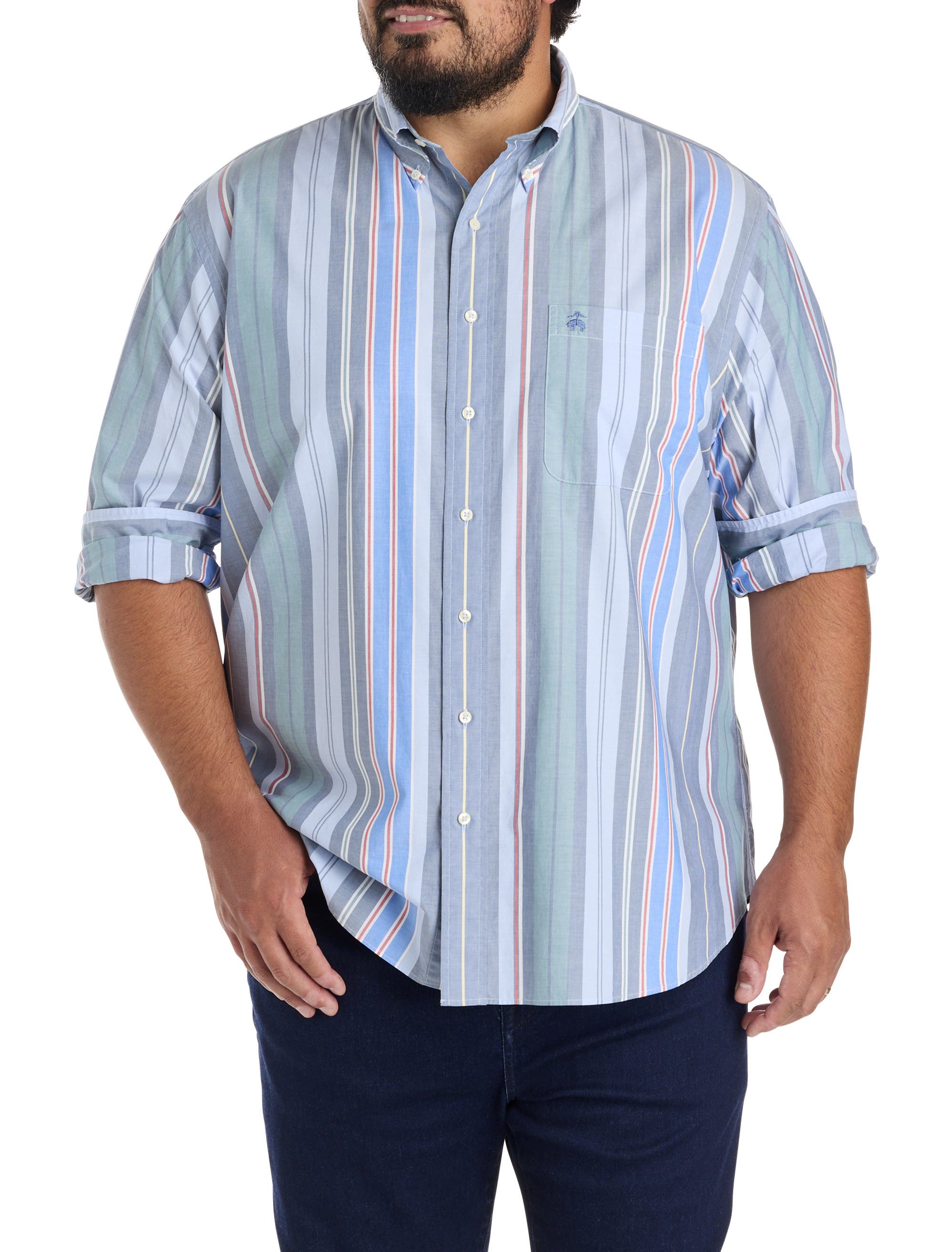 selected STRIPE BLUE GREEN