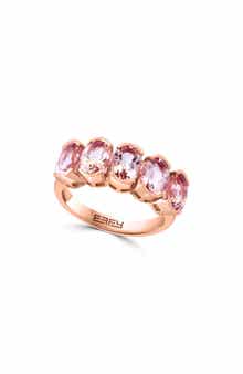 EFFY Morganite Row Ring