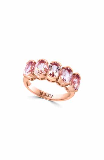EFFY Morganite Row Ring