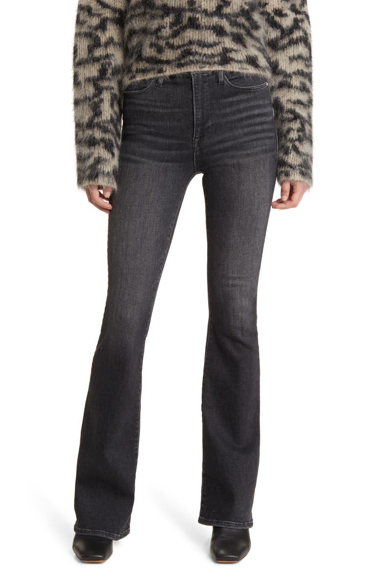 FRAME Le Super High Waist Flare Jeans, Main, color, 