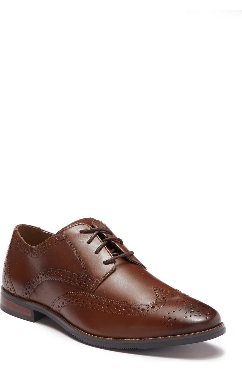 Florsheim Matera Leather Wingtip Oxford, Alternate, color,