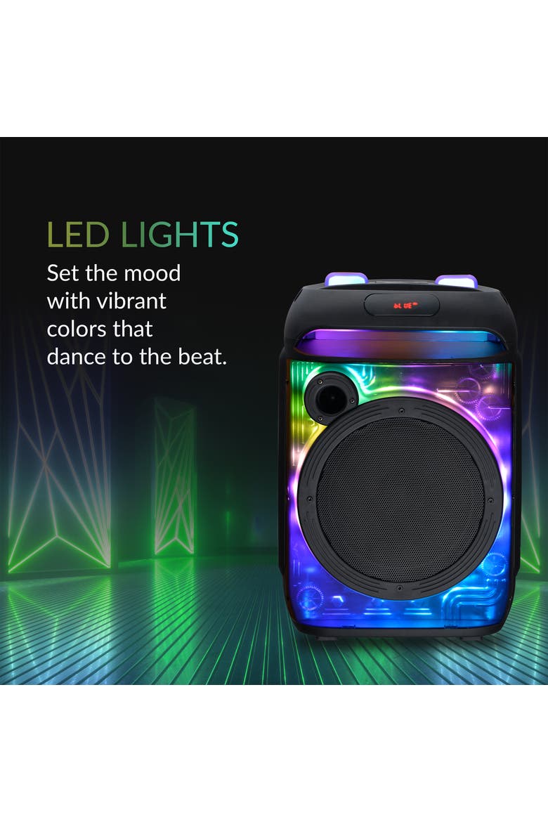 Cyber Flex 8 Inch Portable Speaker, Alternate, color, Black
