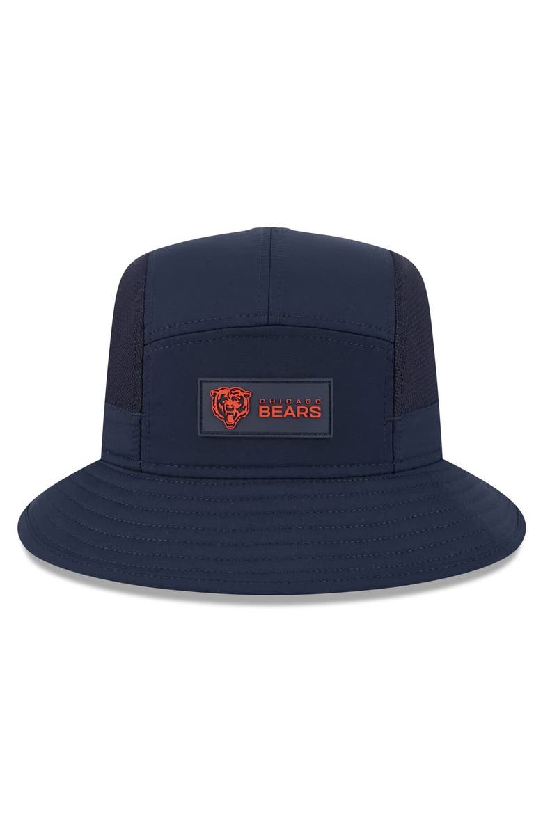 New Era Men's New Era Navy Chicago Bears 2025 Sideline Bucket Hat, Alternate, color, Navy